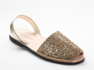 Menorquinas glitter platino