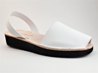 Menorquinas de cuña blanca