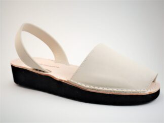 Menorquinas de cuña beige