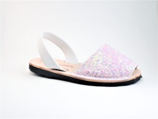 Menorquinas glitter rosa