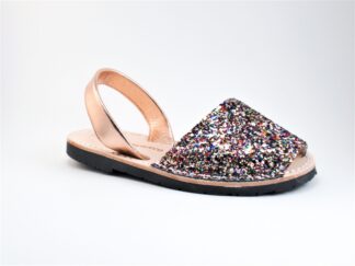 Menorquinas glitter multicolor