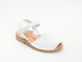 Menorquinas blanca velcro
