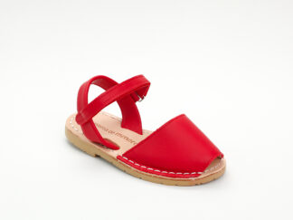 Menorquinas roja velcro