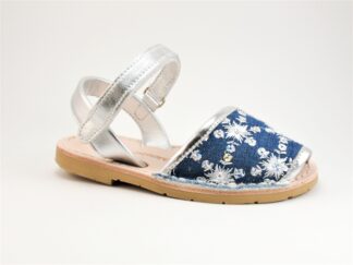 Menorquinas vaquera velcro