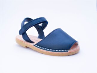 Menorquinas velcro azul marino